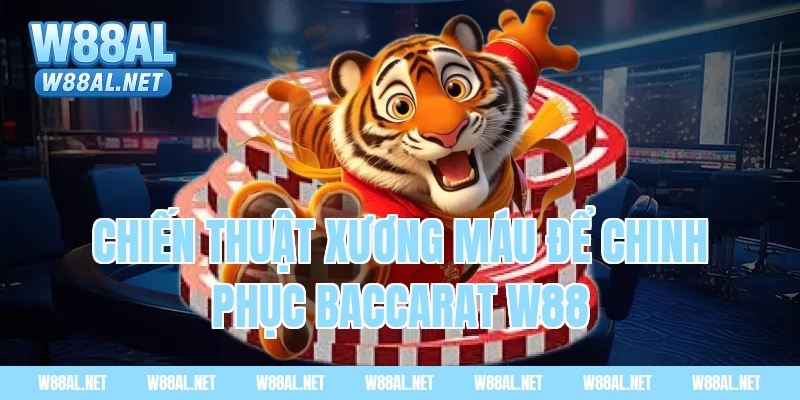 Chiến thuật xương máu để chinh phục baccarat W88
