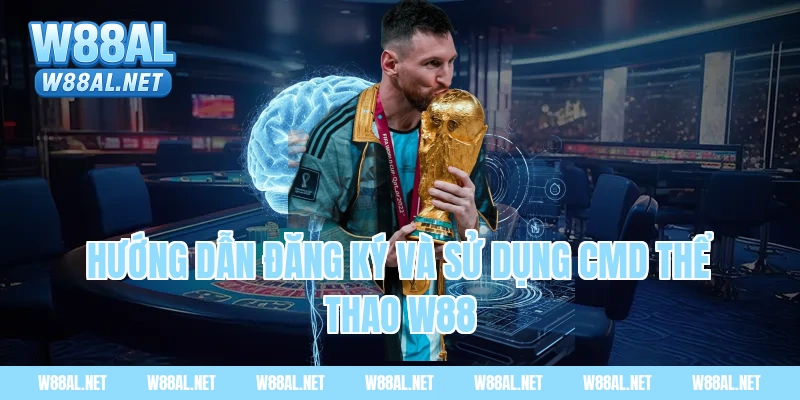 Hướng dẫn đăng ký và sử dụng CMD thể thao W88